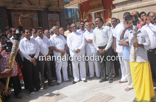 Poojary urulu seva for cauvery
